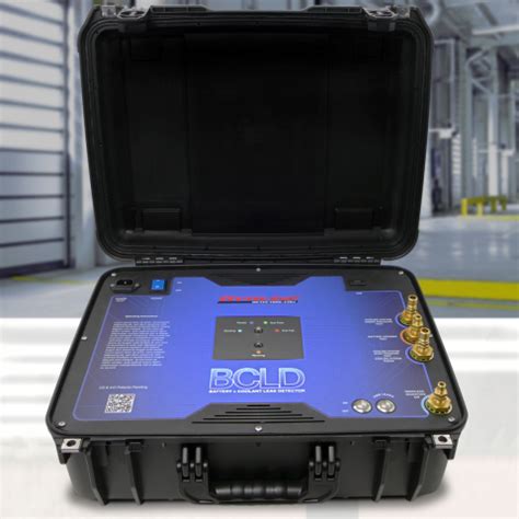 electric vehicle test enclosures|Battery + Coolant Leak Detector .